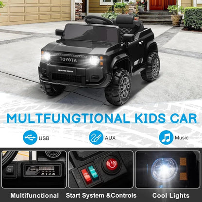 12V Licensed Toyota Kids Ride-On Truck W/Remote Control (Age: 3 to 10 Yrs)