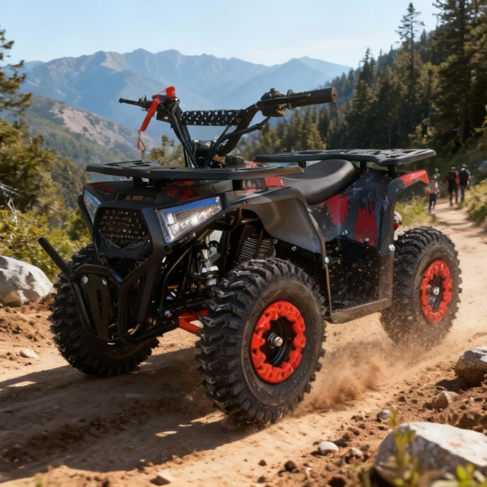 50cc 4-Stroke Gas ATV Quad Chain Bike for Big Kids & Adults | Kids Rider