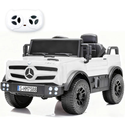 Licensed 12V Mercedes-Benz Unimog Kids Ride-On Jeep/Truck with Remote | Kids Rider