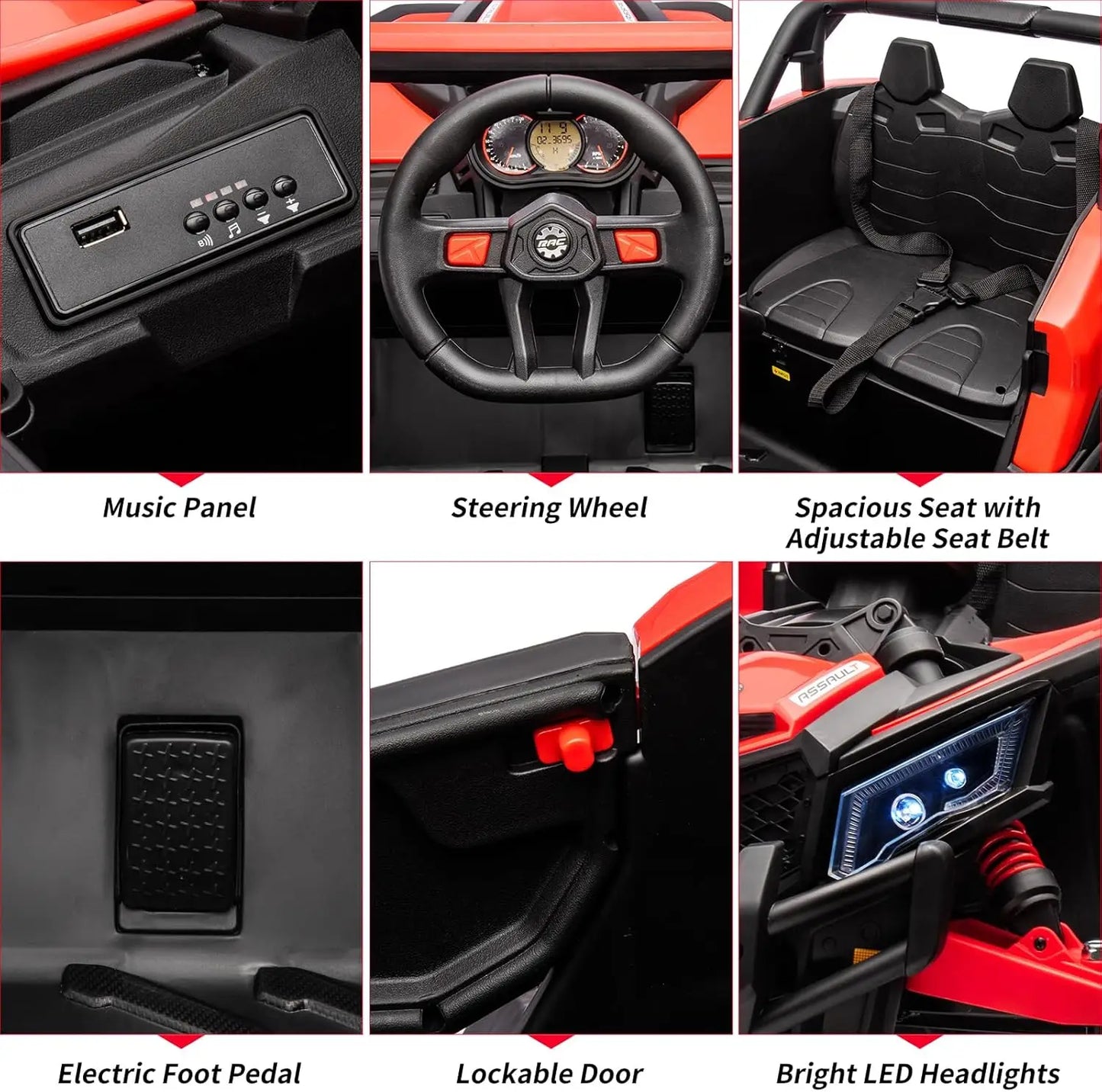 24V Electric UTV Ride-On Car | 400W, Suspension & Remote | Kids Rider
