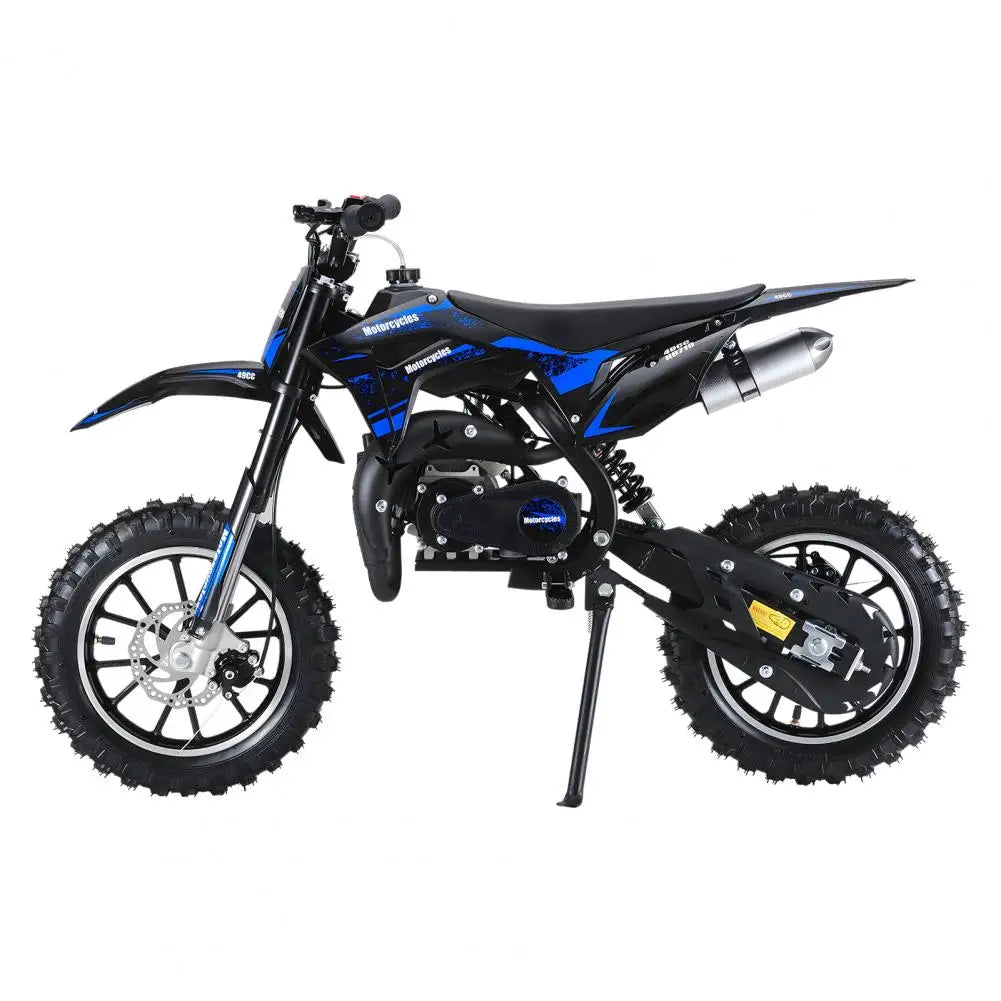49cc Mini Kids Dirt Bike 2-Stroke Gas Motorcycle W/ Off-Rode Tire Up To 25 MPH