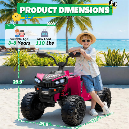 24V 4x200W 2-Seater Kids Ride-On ATV | Kids Rider