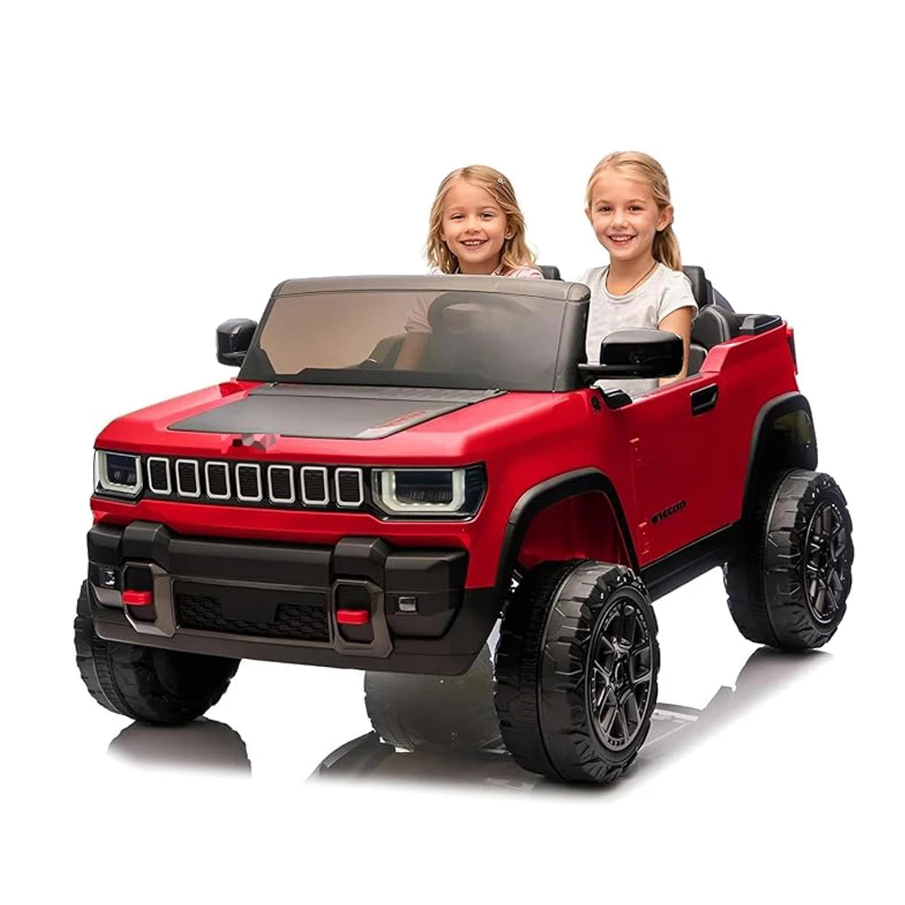 Licensed 24V Kids Ride-On Truck | 2-Seater Electric Truck for Big Kids (4–10 Years)