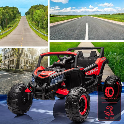 24V Electric UTV Ride-On Car | 400W, Suspension & Remote | Kids Rider