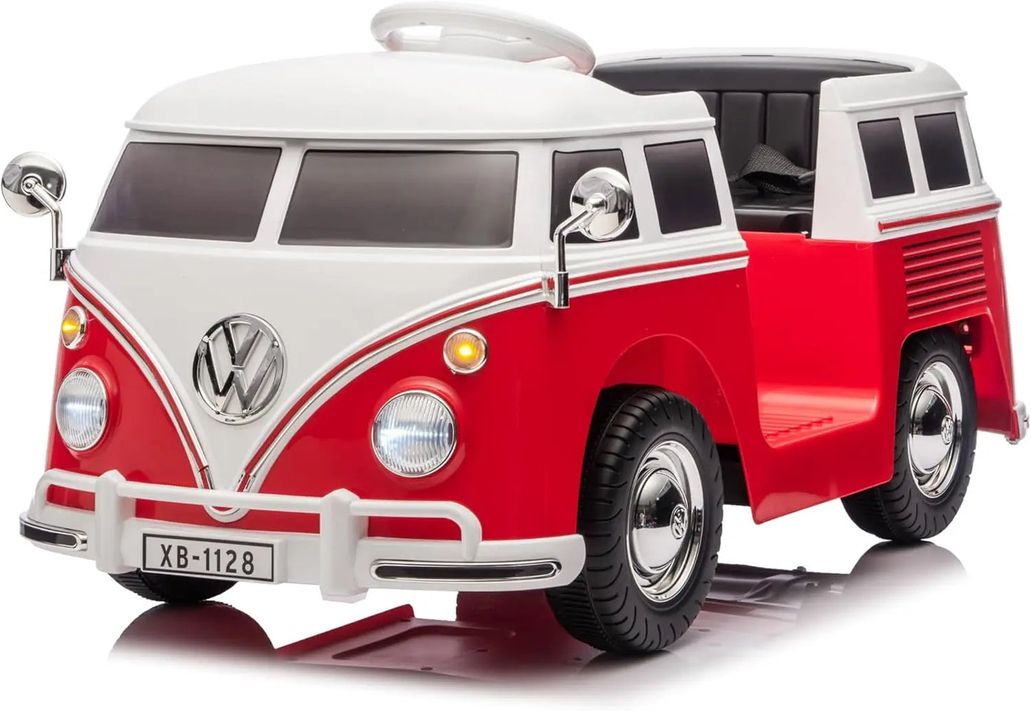 6V Kids Ride-On Bus with Lights & Music | Kids Rider | VW Kids Ride On Bus(for 2-5 year Kids)