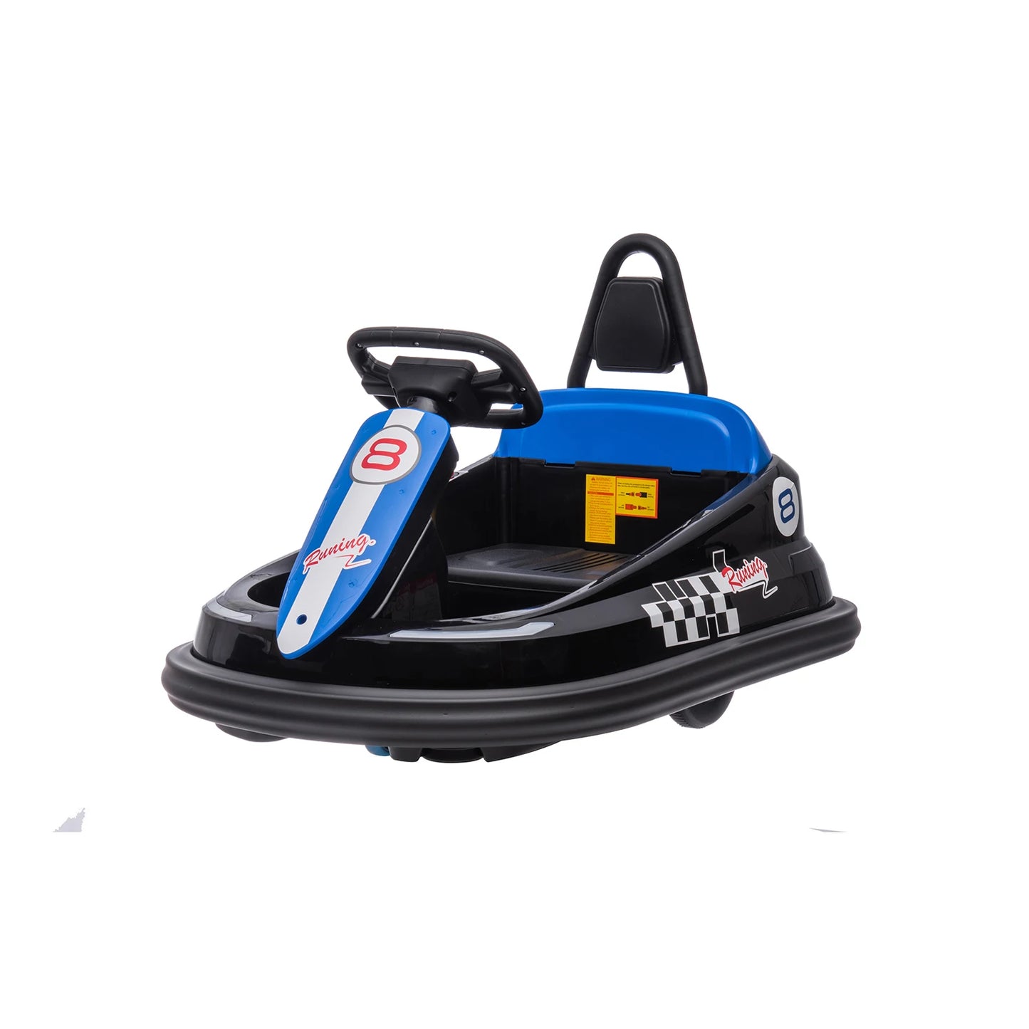 6V Kids Ride-On Bumper Car with 360° Spin & Lights | Kids Rider