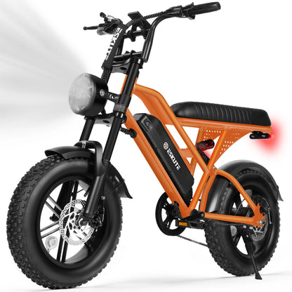 ESKUTE V100 Electric Dirt Bike | 1500W Peak | 48V 13Ah | 28 MPH| 60-Mile Range | Kids Rider