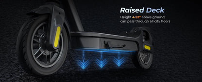 E8-10 Foldable Electric Scooter for Adults | 20 MPH & 40-Mile Range |1000W Peak | Kids Rider