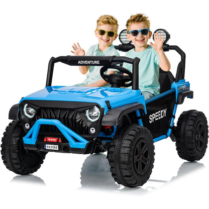 24V 2-Seater Kids Ride-On Truck w/ Remote & Bluetooth | (Age: 3 to 8 Yeras)