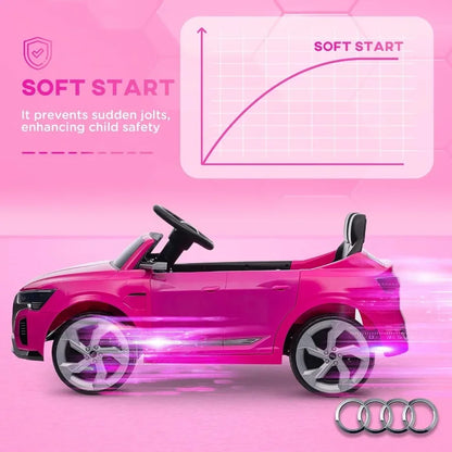 Licensed Audi Q8 e-tron Sportback 12V Ride-On Car | Remote Control | Kids Rider
