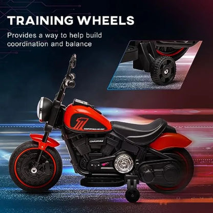 Motorcycle Ride-On Toy for Toddlers With Training Wheels | Kids Rider (for 1.5–5 Years Kid)