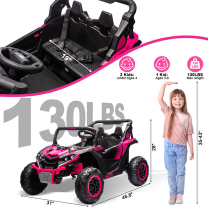 24V Kids Ride-On UTV | 800W 4WD, 2 Seater & Remote Control | Kids Rider