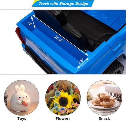 12V Licensed Toyota Tundra Kids Ride-On Pickup Truck w/ Remote Control (Age: 3 to 10Yrs)