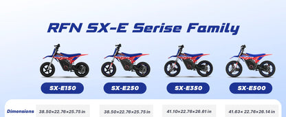 RFN Warrior Kids Electric Dirt Bike – Off-Road Electric Motorcycle for Kids (Ages 4–12Y)