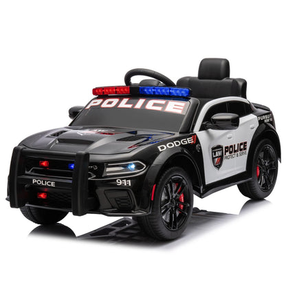 🚔 Dodge Charger 12V Kids Ride-On Police Car w/ Remote & Lights