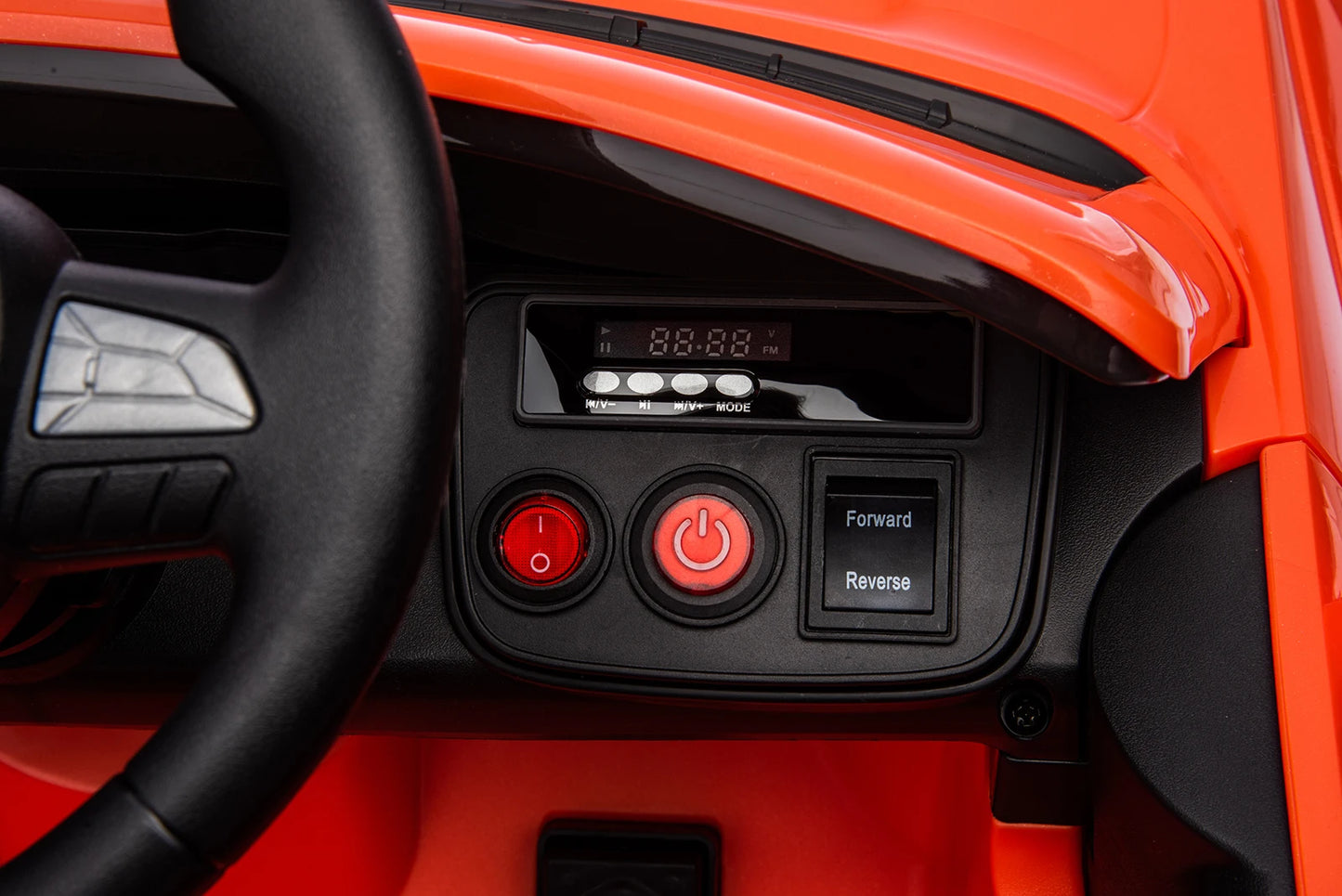 Licensed 12V Kids Ride-On Car w/ 3 Speeds & 4 Wheels – Electric