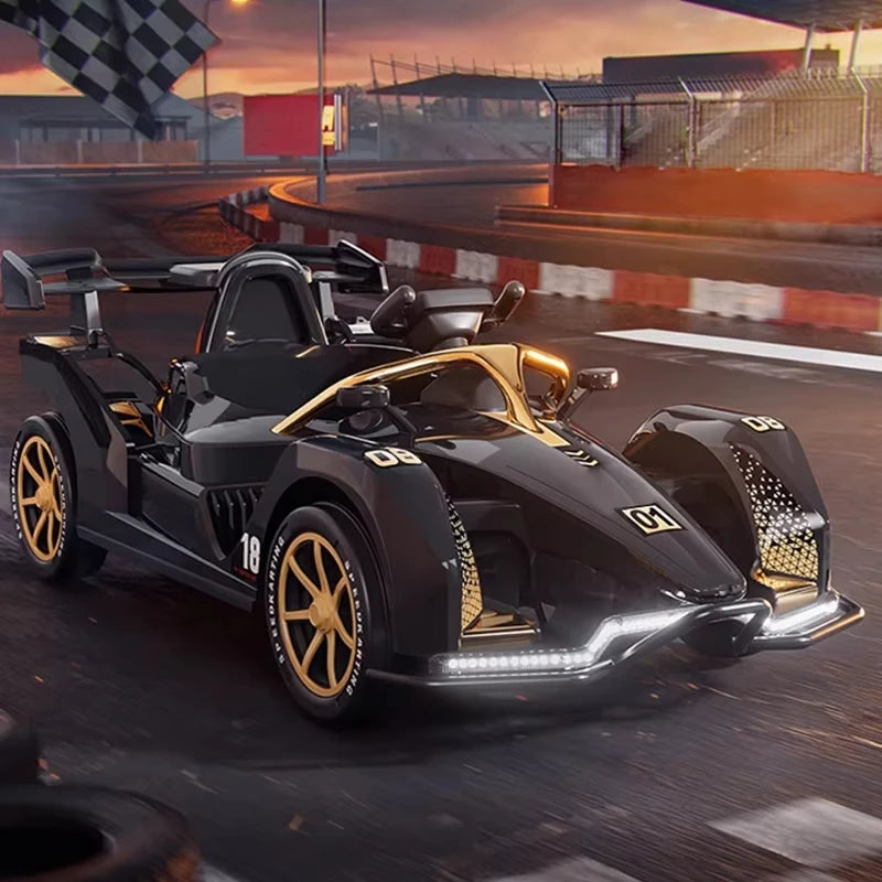 12V 2-Seater F1 Sport Kids Go Kart with Parent Control | Kids Rider (Recommended Age: 3–8 Years)