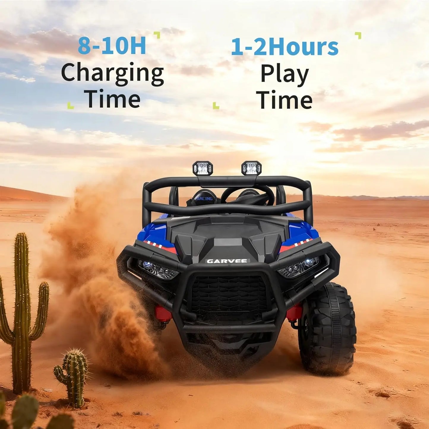24V 2 Seater Ride on UTV Car Toy for Big Kids with Remote Control (Age: 3-12Y)
