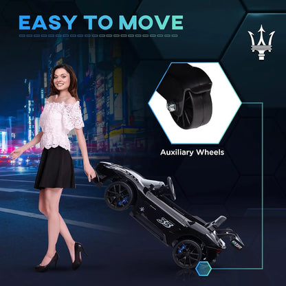 Licensed Maserati GT2 12V Kids Ride-On Car w/ Suspension & Remote