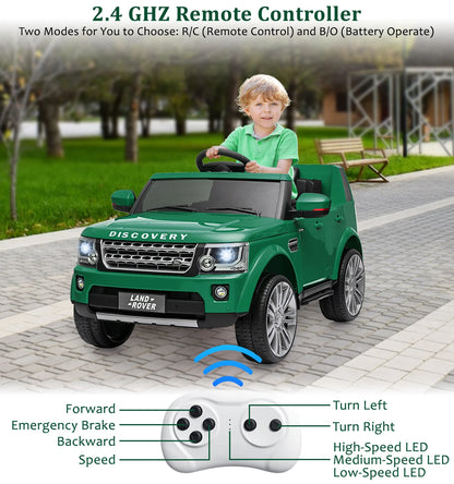 12V [Dual Drive] Land Rover Discovery Kids Ride-On Car w/ Parent Remote (Age: 3-8Y)