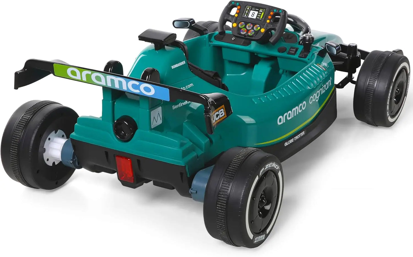 12V Aston Martin F1 Kids Ride-On Car with Parent Control | Real F1 Driving Car(4-12 Years Kid)