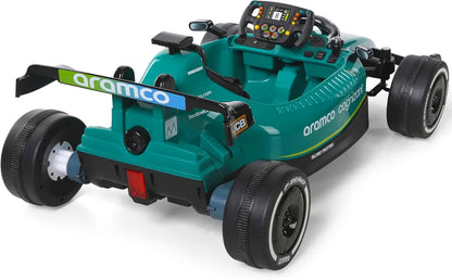 12V Aston Martin F1 Kids Ride-On Car with Parent Control | Real F1 Driving Car(4-12 Years Kid)