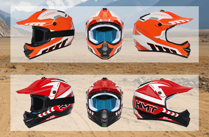 DOT Certified Kids Motocross Helmet for ATV, UTV & Dirt Bike | Kids Rider (3-14 Years)
