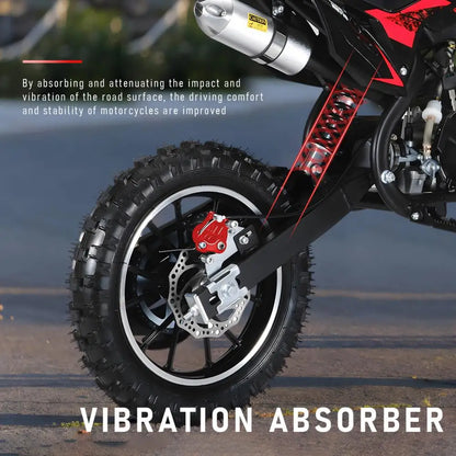 49cc Mini Kids Dirt Bike 2-Stroke Gas Motorcycle W/ Off-Rode Tire Up To 25 MPH