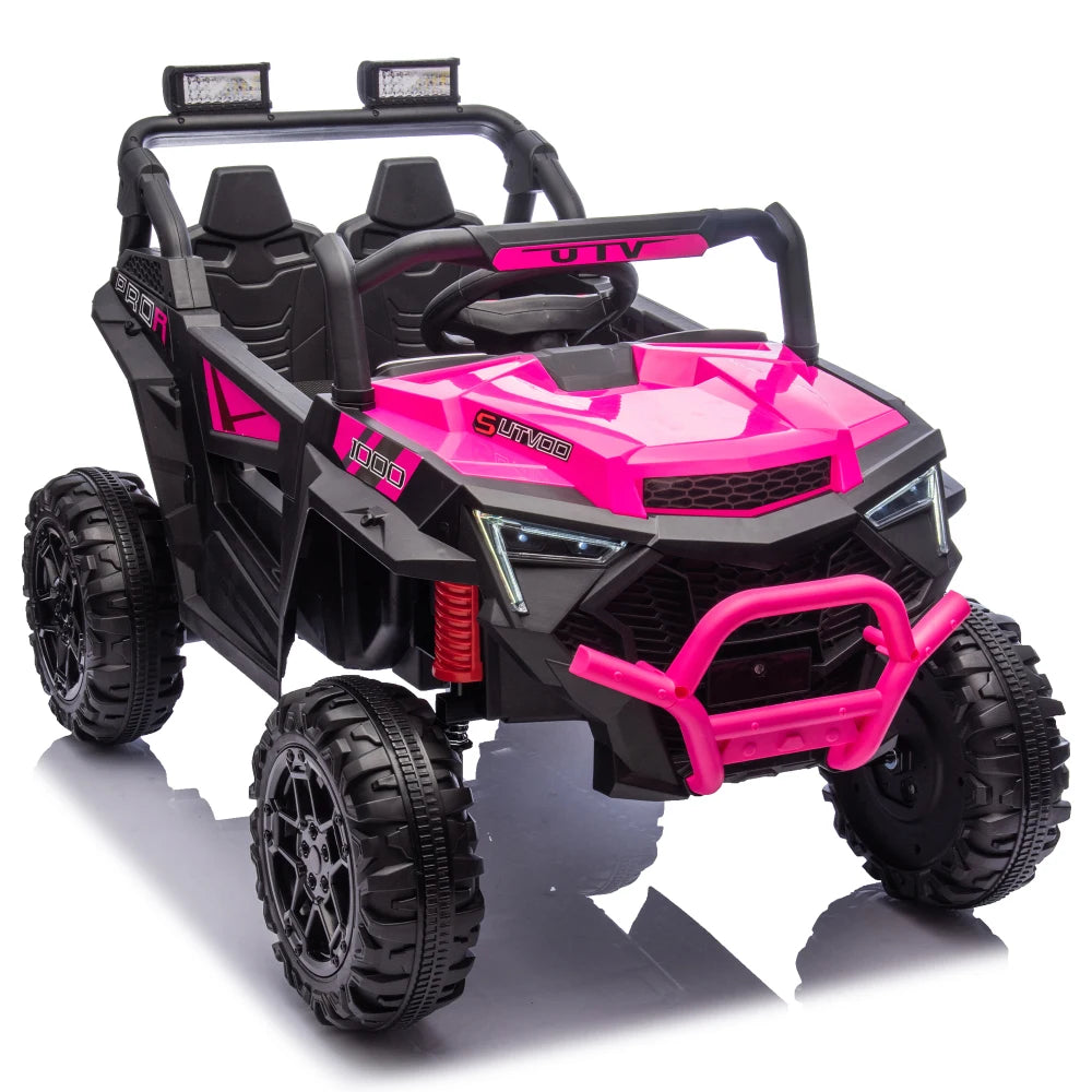 24V 2-Seater Kids Ride-On UTV w/ Parent Remote |  2 x 200W Powerful Motor (Age: 4 to 15 years)