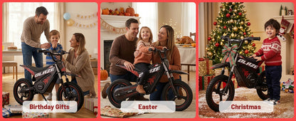 KOOZ HP01E 36V 350W Electric Dirt Bike | 15.5 MPH | Kids Rider