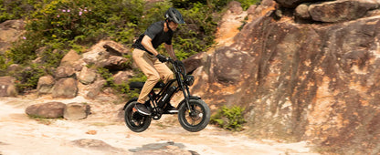ESKUTE V100 Electric Dirt Bike | 1500W Peak | 48V 13Ah | 28 MPH| 60-Mile Range | Kids Rider
