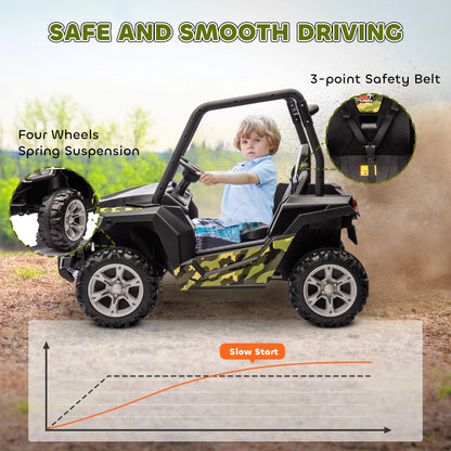 12V Kids Electric UTV Car with Remote & Suspension | Kids Rider(Age - 3 to 8 Years)