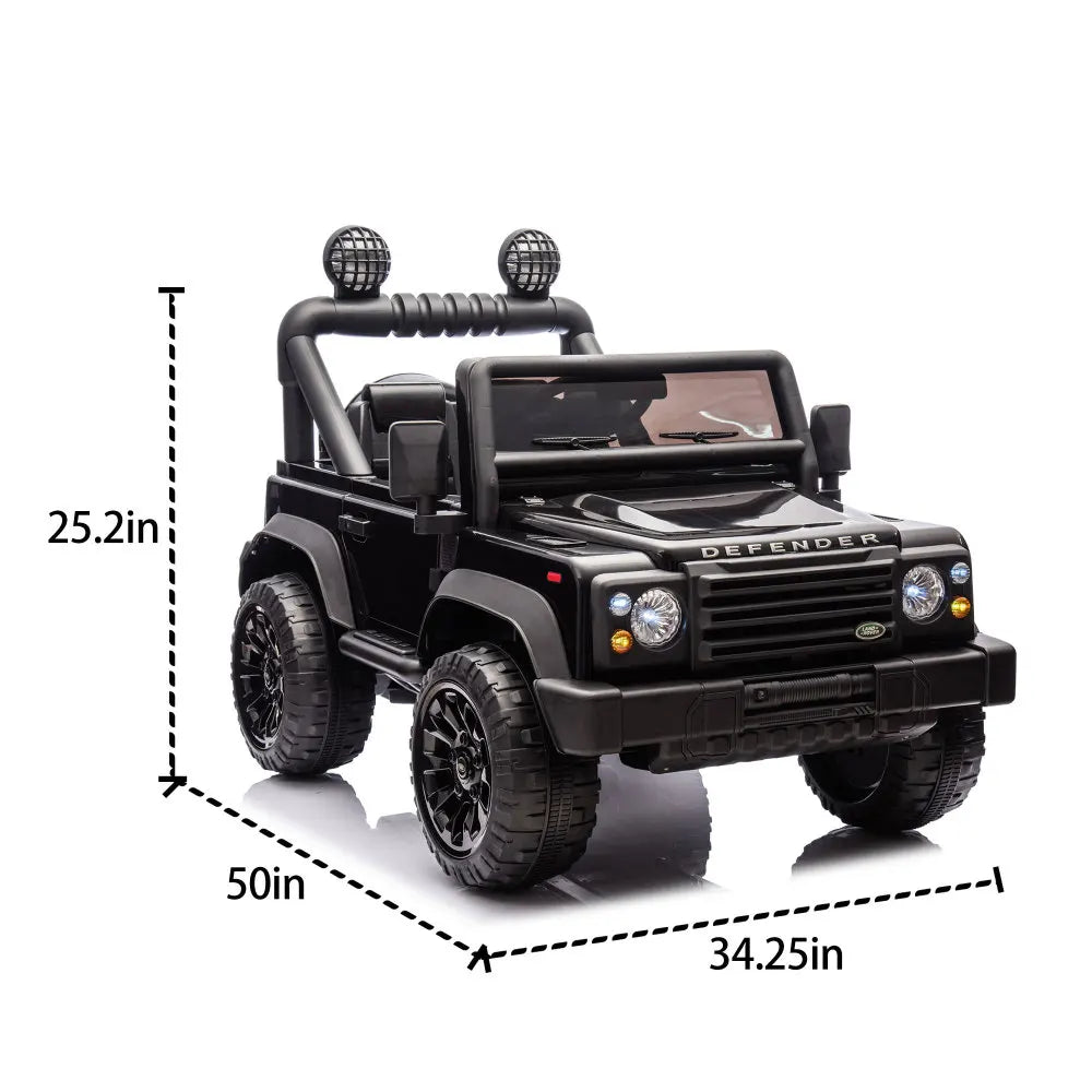 Land Rover Defender 90 24V XXL Kids Ride-On Car w/ Remote - For Big Kids