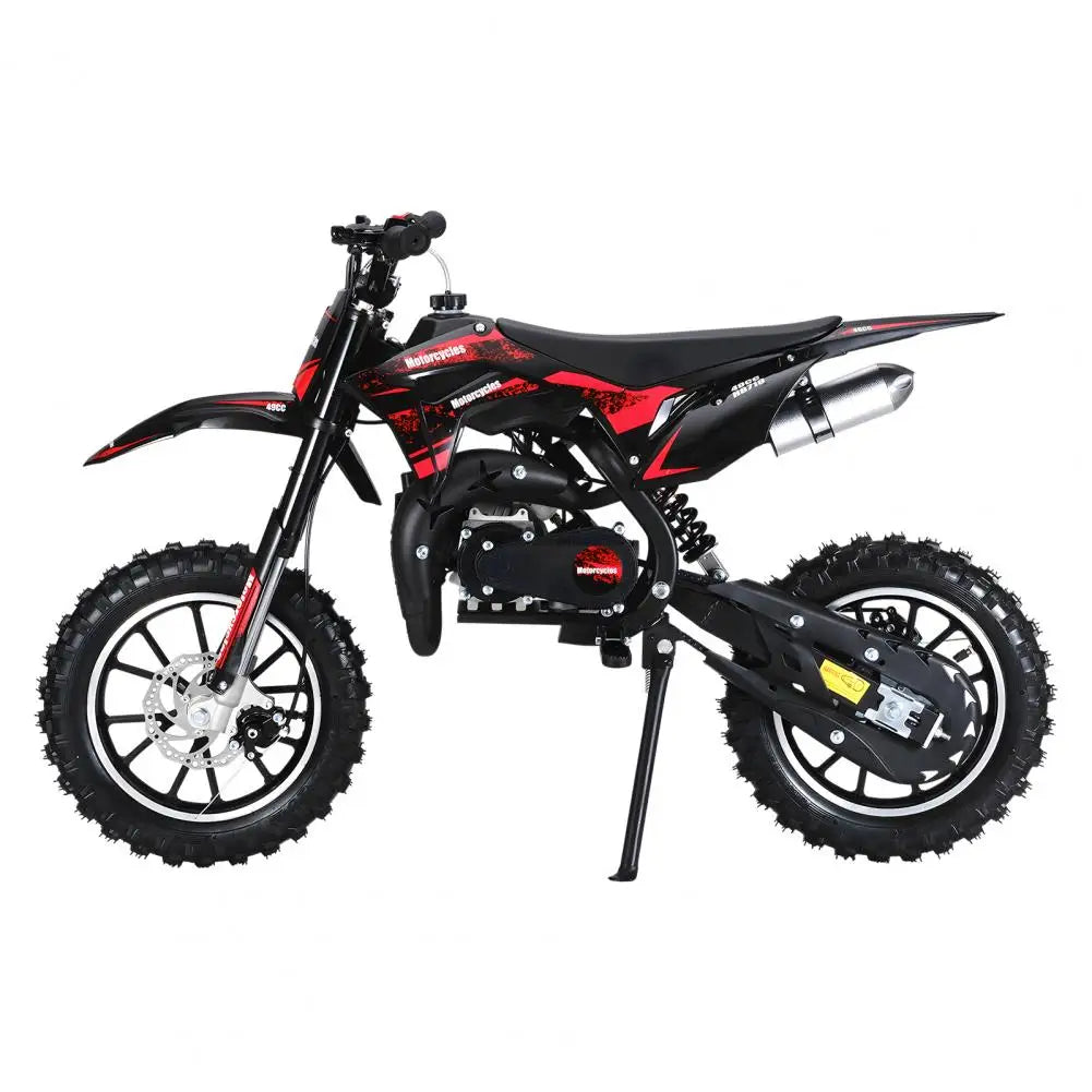 49cc Mini Kids Dirt Bike 2-Stroke Gas Motorcycle W/ Off-Rode Tire Up To 25 MPH