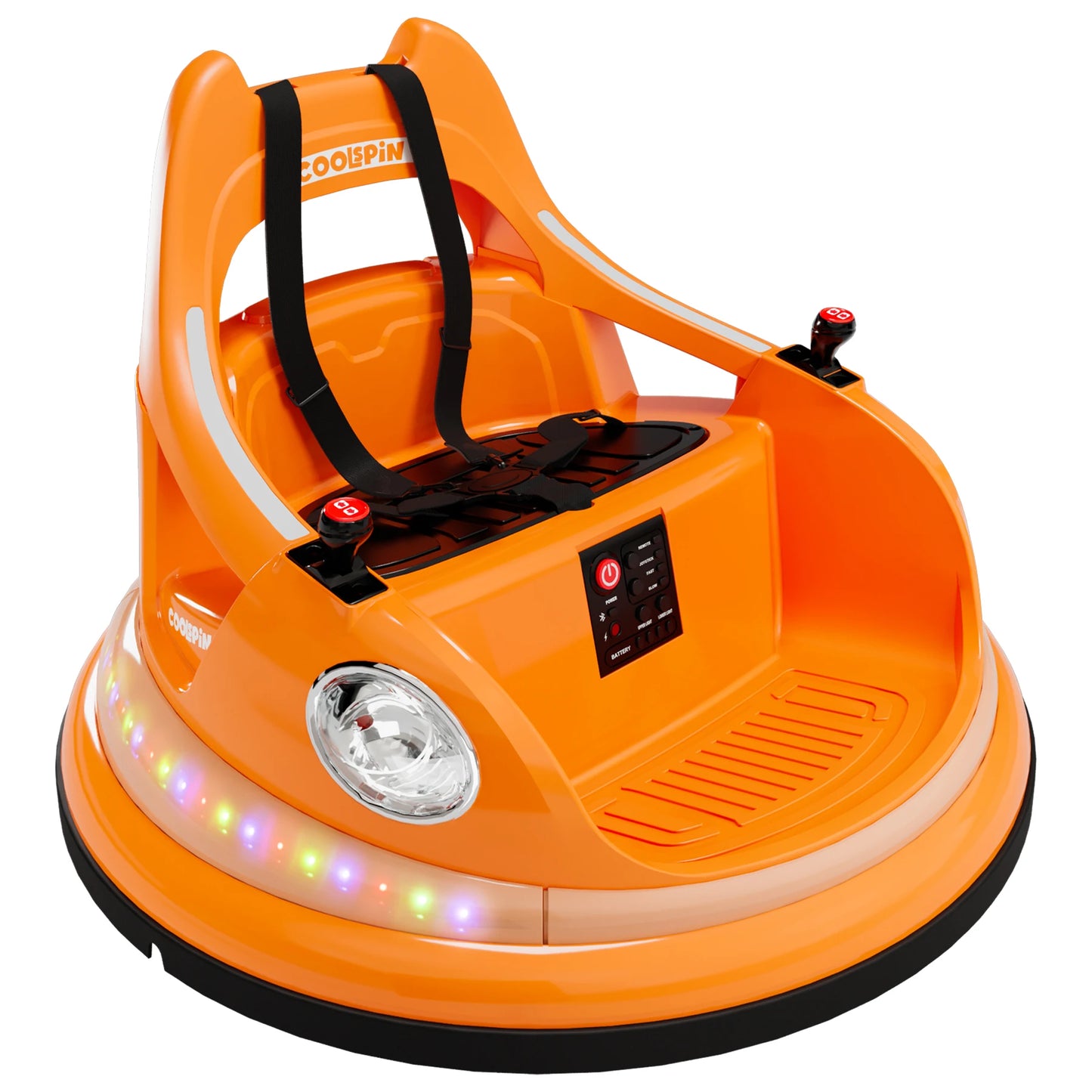12V Kids Bumper Car with 360° Spin & Lights | Kids Rider (Age - 1 to 6 Year )