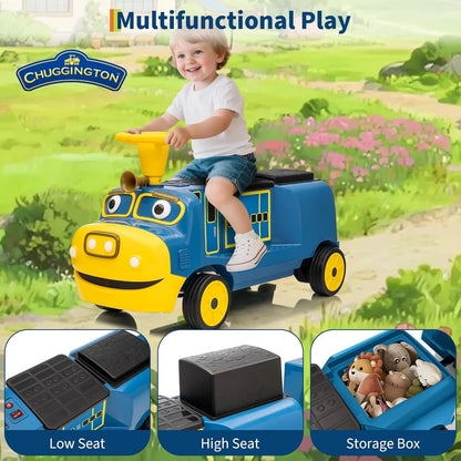 12V 3-Seater Ride On Train for Kids | Ride On Toy Car with 2 Speeds One-Button Start | Best Gift for Toddlers