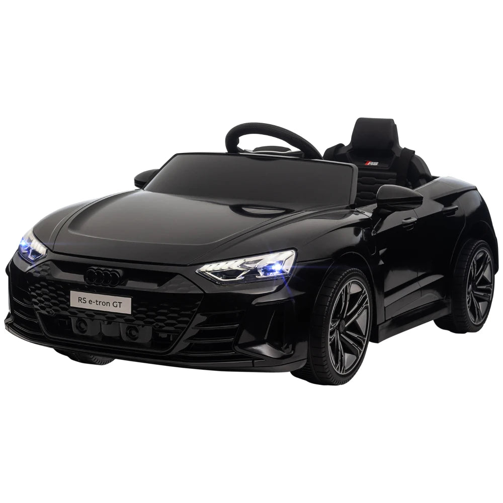 Aosom Kids Ride on Car 12V Licensed Audi RS E-tron GT 3.1 MPH Electric Car for Kids Ride-on Toy for Boys and Girls with Remote