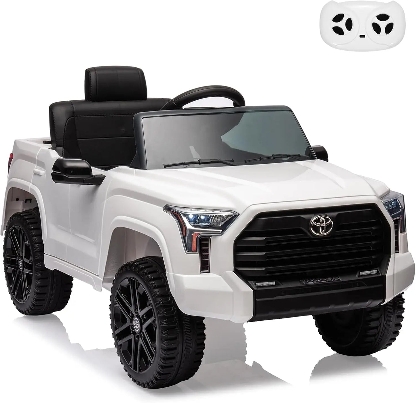 12V Licensed Official Toyota Jeep Car for Kids | Off-Road Kids Pickup Truck with Remote Control LED Headlights