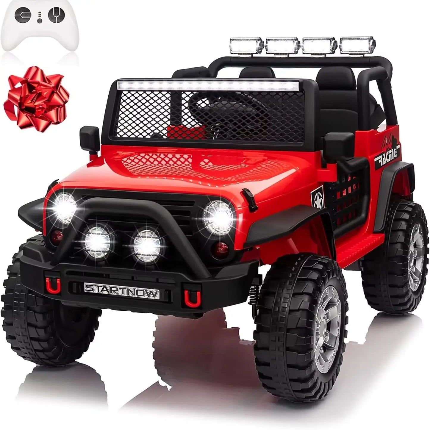 24V 2-Seater Ride-On Truck/Jeep for Kids | 4WD 800W | Kids Rider
