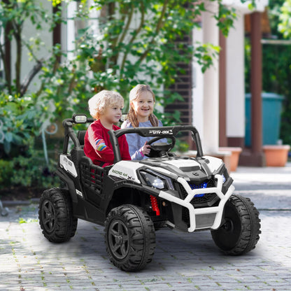 24V Electric Ride-On Car | 2 Seater with Parent Remote | Kids Rider