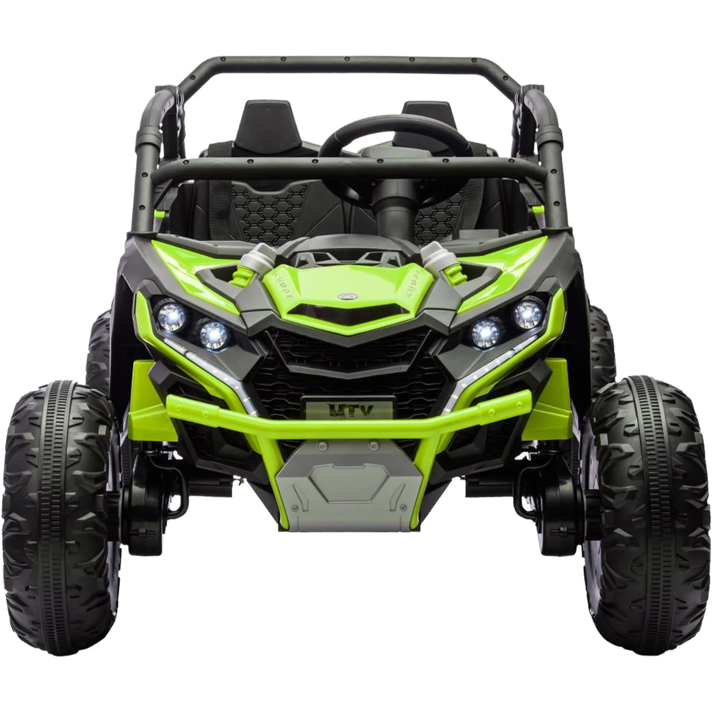 24V 4WD 2-Seater Kids Ride-On UTV W/ Parent Remote Control(Age: 3 to 10Y)