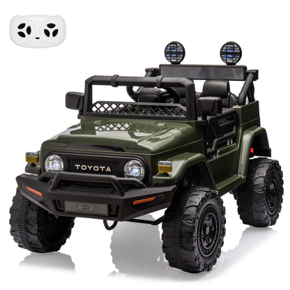 Toyota 12V Kids Ride-On Truck w/ Remote, LED Lights & MP3