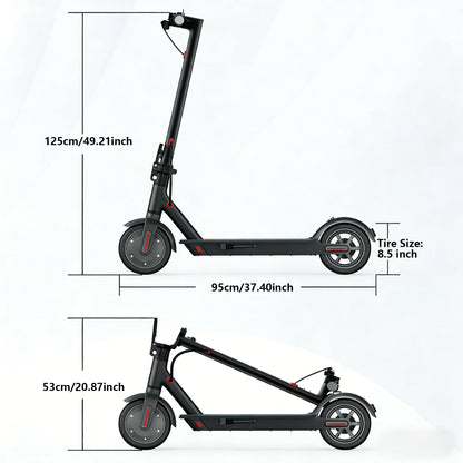 Foldable Electric Scooter | Long Range Commuter Portable Scooter | Kids Rider