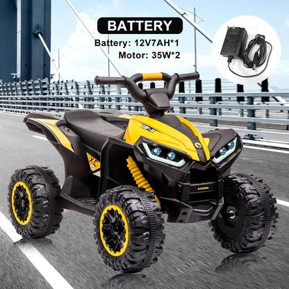 12V Kids Ride-On ATV for Kids | 4 Wheeler Electric Vehicle for for Boys Girls