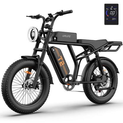48V 1500W Electric Bike 28MPH 100-Mile Range Fat Tire | Free Shipping