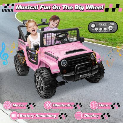 24V 800W 2-Seater Ride-On Truck | 4WD/2WD | Kids Rider