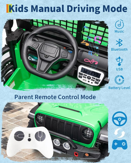 24V 2-Seater Kids Ride-On Car/Truck | Kids Rider (Age - 3 to 10 Years)