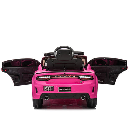 🚔 Dodge Charger 12V Kids Ride-On Police Car w/ Remote & Lights