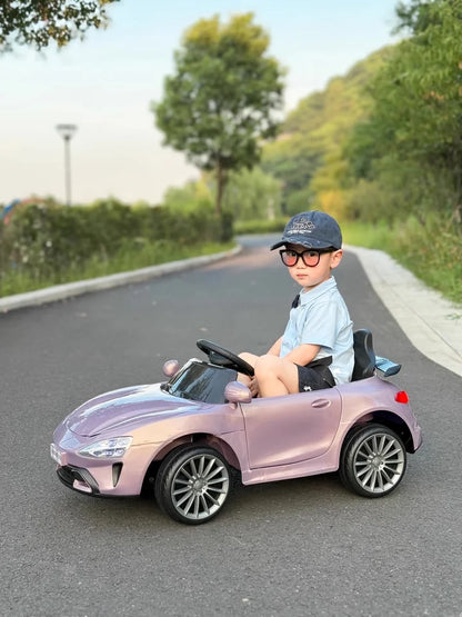 Kids Electric Ride-On Racing Car | Remote Control & Slow Start | Kids Rider