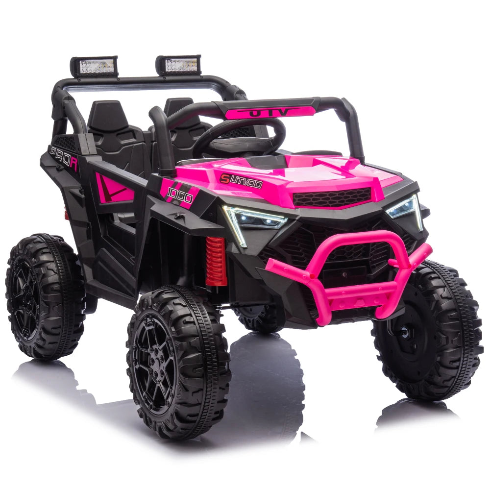 24V 2-Seater Kids Ride-On UTV w/ Parent Remote |  2 x 200W Powerful Motor (Age: 4 to 15 years)
